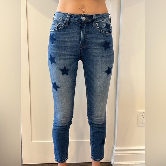 Mavi Jeans- Tess- High Rise Skinny with star details - Picture 5 of 7